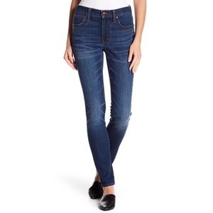 NWOT Madewell 9” High-Rise Skinny Jeans - Size 34
